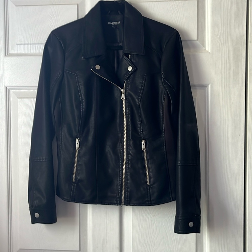 Vintage Vegan Leather Jacket